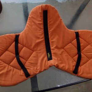 Shaped GP numnah orange pony