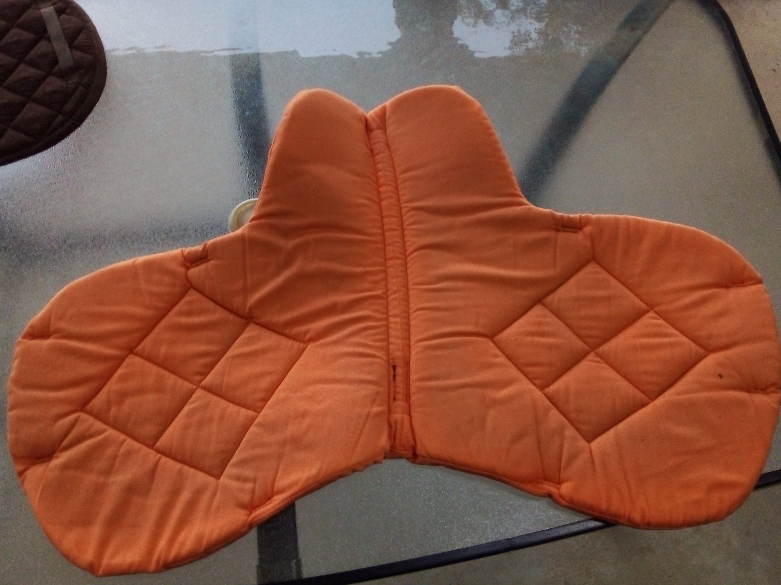 shaped saddle pad