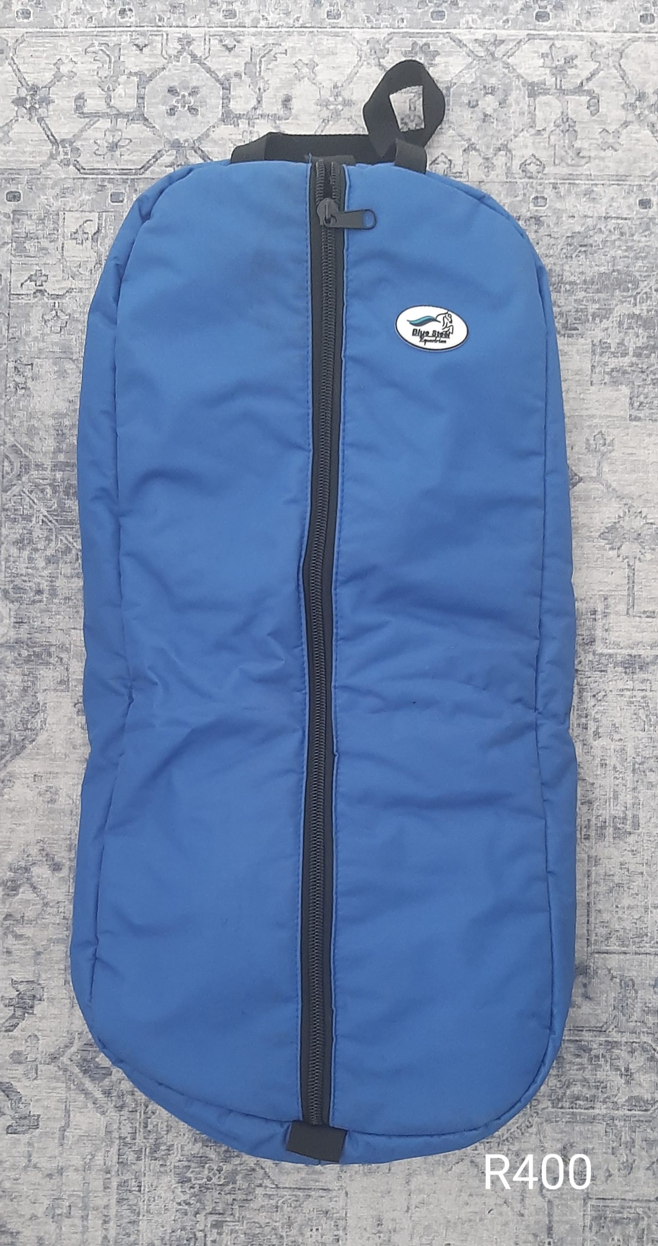 Blue Steel Bridle Bag