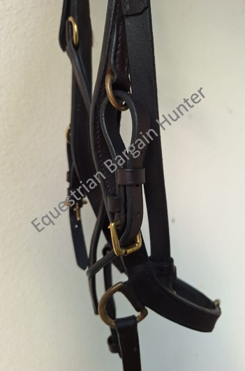 Brown Orlando relief Bridle