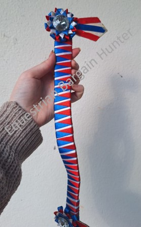 Showing Browband Red Blue White